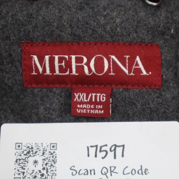 Merona Blazer Womens XXL Black Double Breasted Peak Lapel Long Sleeve Jacket - Picture 2 of 16